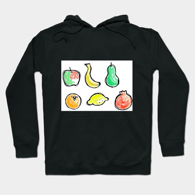 Fruits Hoodie by MiljanaVuckovic